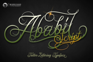 Ababil Script Full: The Tattoo-Inspired Typeface for Bold Branding