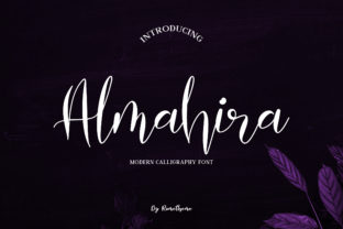 Almahira Script: A Modern Calligraphy Typeface for Elegant Design