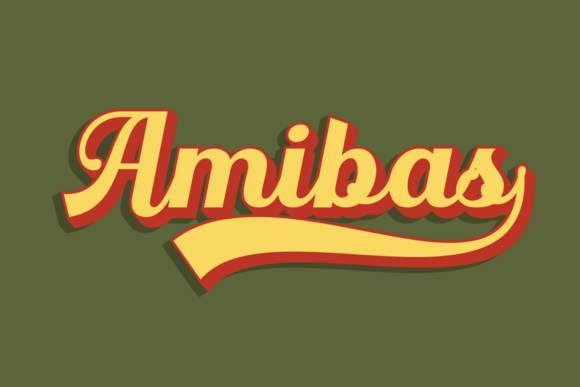 Amibas: Capturing Vintage Sporty Flair in Your Designs