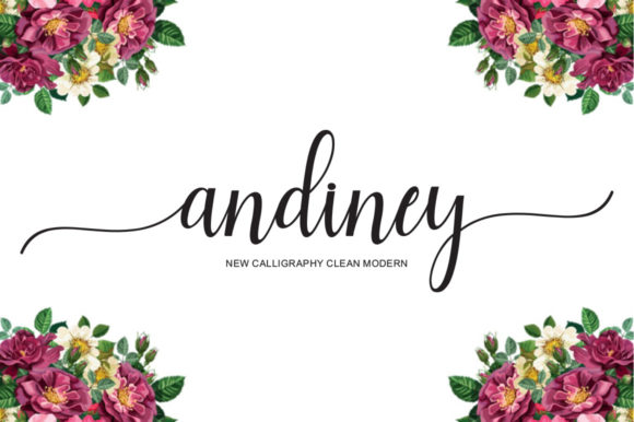 Andiney Script: Modern Calligraphy for Branding