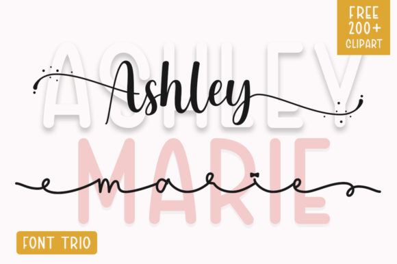 Ashley Marie: The Font That Brings Your Ideas to Life