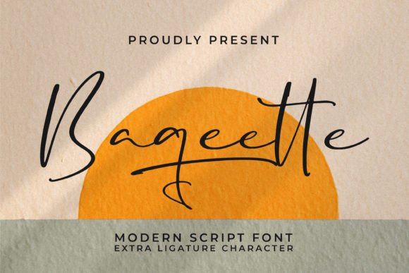 Baqeette: Elevating Your Projects with Modern Script Elegance