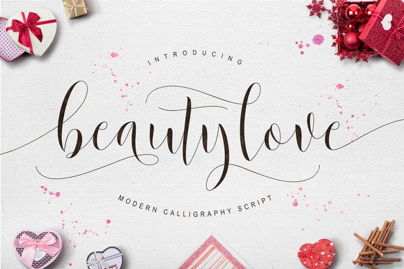 Beautylove: A Modern Script for Timeless Elegance