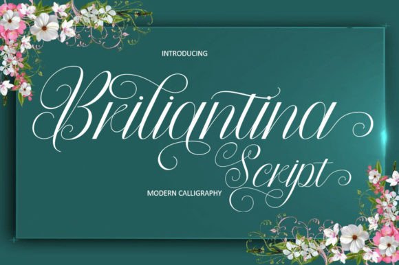 Briliantina Script: A Modern Script Font for Creative Projects