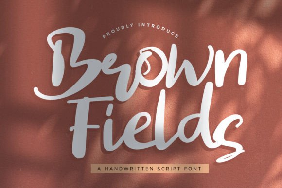 Brown Fields: The Script Font for Timeless Brand Elegance