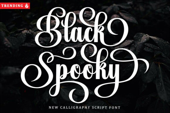 Cast a Spell on Your Designs with Black Spooky