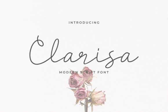 Clarisa Script: A Fun and Cool Font with Bold Character