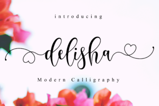 Delisha Script: Your Go-To for Elegant, Handwritten Style