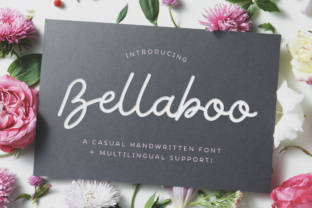 Discover Bellaboo: A Handwritten Font for Authentic Branding