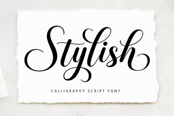 Elevate Your Creative Projects with the Stylish Script Font