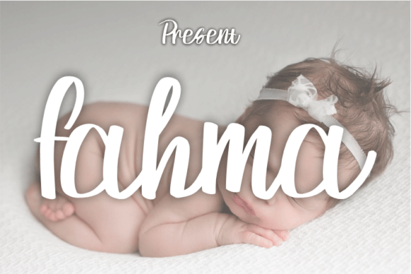 Fahma: The Modern Script Font for Elegant Branding