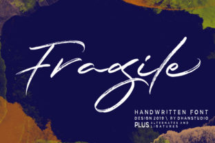 Fragile Script: A Handmade Touch for Authentic Design