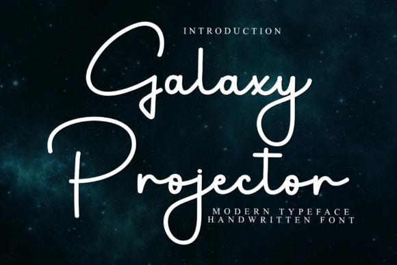 Galaxy Projector: Ethereal Script for Dreamy Designs