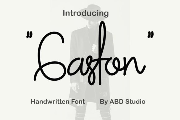 Gaston: The Stylish Handwritten Font for Modern Projects
