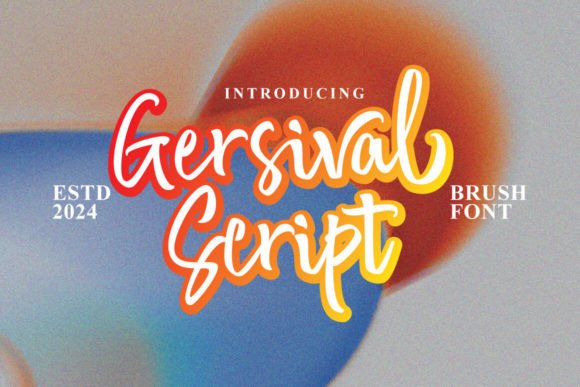 Gersival Script: A Modern Script Font with Streetwear Soul