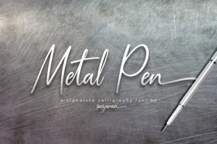 Metal Pen Script: A Fresh Font for Bold Branding