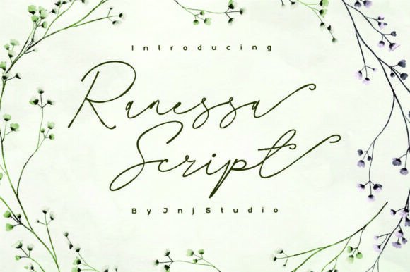Ranessa Script: The Ethereal Font for Delicate Branding