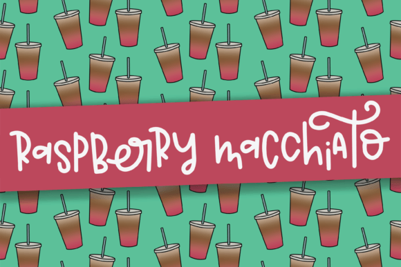 Raspberry Macchiato: A Fresh Take on Script Fonts