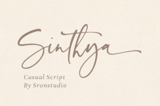 Sinthya: Adding a Natural Handwritten Touch to Your Projects