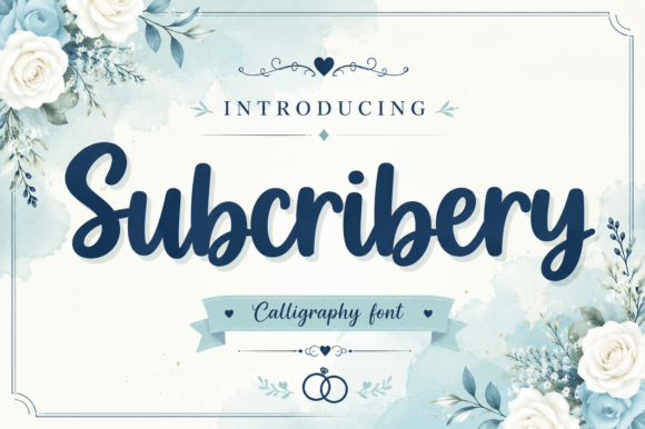 Subscribery: A Handwritten Font That Feels Like a Warm Welcome