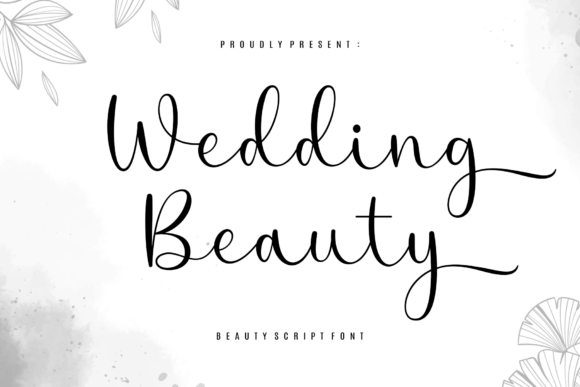 Wedding Beauty: The Script Font for Elegant Branding